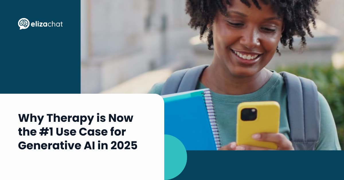 A student chats with AI on her phone